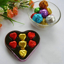 Forminha de folha colorida para chocolate, lençol quadrado colorido de estanho para embalar chocolates, 15x15cm, 2800 "x 5.9", dhl 5.9 2024 - compre barato
