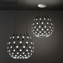 Nordic Creative Pendant Lights Art Led Mesh Hanging Lamp For Living Room Kitchen Light Fixtures Industrial Home Decor Luminaire 2024 - buy cheap