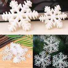 Snowflakes fluffy Snowflake Confetti winter wedding Table Party Supplies Mini Xmas Decoration Supplies New Year Gifts 2024 - buy cheap