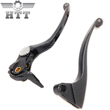 Aftermarket free shipping motorcycle parts Brake Clutch Lever fit for Kawasaki Ninja 636 ZX ZX6R ZX6RR 2005 2006 Carbon 2024 - buy cheap