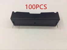 Wholesale 100Pcs DIY 1x 18650 Battery Storage Box 18650 Battery Case Battery Holder With Pin For Soldering Connecting 2024 - buy cheap