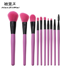 Red wooden handle Makeup Brushes Set Eye Shadow Foundation Powder Eyeliner Eyelash Lip Make Up Brush Cosmetic Beauty Tool Kit 2024 - buy cheap