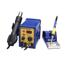 BAKU 878L Hot Air Rework Station With Soldering Iron  With Heat Gun And English Manual LED Digital Display 2024 - buy cheap