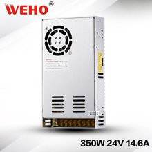 (S-350-24) Cooling Fan IP20 350W 24V Industrial power supply 24v 350w switching power supply 2024 - buy cheap