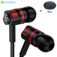 GutsyMan intrauditivos-auriculares con micrófono para teléfono móvil, audífonos deportivos con cable y micrófono para xiaomi, iPhone y Samsung 2024 - compra barato