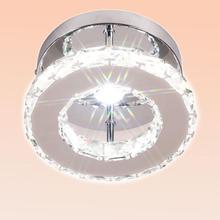 Nova rodada de aço Inoxidável lustres de cristal De Alta potência/led brilhante iluminação lustre de sala de estar lâmpadas led lâmpadas led lustre 5 2024 - compre barato