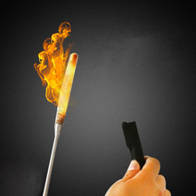 Зажигания Кепки для пламенный фонарь для магический трюк с тростью маг огонь Волшебная палочка этап иллюзия, трюк, реквизит комедии 2024 - купить недорого
