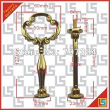 (2 days of delivery) Cheap SHIPPING 2-tier gold cake stand fittings / cake stand handles (big flower style ) 2024 - buy cheap
