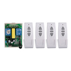 AC 220 V 2 CH RF Wireless Remote Control switch Receiver+Transmitter tubular motor garage door projection screen shutters window 2026 - compre barato AC 220 V 2 CH RF Wireless Remote Control switch Receiver+Transmitter tubular motor garage door projection screen shutters window 2026 - compre barato