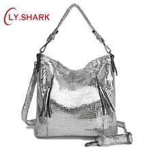 LY. SHARK женская сумка, большая вместительность, PU кожаная сумка, дамская сумка-мессенджер, дамская модная сумка на плечо, Дамская большая сумка 2024 - купить недорого