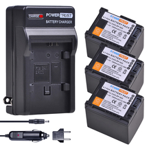 Kit de batería y cargador para Canon BP-820 y Canon VIXIA HF G30, XA20, XA25, XA30, 3x1800mAh BP-820 BP 820 BP820 2024 - compra barato