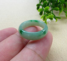 FREE SHIPPING 2071  Certified Natural Grade A stone Jadeite Ring 2024 - buy cheap