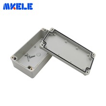 Caixa de plástico impermeável para uso externo, caixa de eletricidade ip65, material abs, caixa de instrumentos eletrônicos, invólucro diy 80*160*55mm 2024 - compre barato