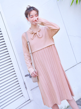 Casual Women Summer Dress Prairie Chic Gentle Pleated Dress 2019 Spring Women Mori Girl College Elegant Sweet Dress 2024 - buy cheap