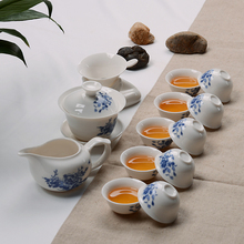 Ceramic kung fu tea set Include1 teapot+1 fair cup+10 tea cup,chinese tea set on sale 4 style tea ceremony 2024 - buy cheap