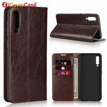Flip Cover for Samsung Galaxy A50 Case Luxury Genuine Leather Book Wallet for Samsung A50 Cases Coque Funda Capa Phone Accessory 2024 - buy cheap