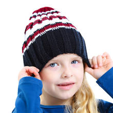 2018 Winter Hats For Kids Cotton Crocheted Baby Boys Girls Warm Beanie Hats Gorros Children Caps Skullies Bonnet Enfant 2024 - buy cheap