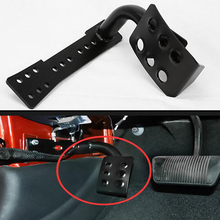 YAQUICKA-reposapiés lateral izquierdo de Metal para coche, Panel de Pedal Kick Dead para Jeep Wrangler JK 07-15, molduras de Estilo negro 2024 - compra barato