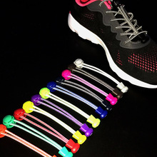 New Reflective Lock Laces Buckle High Elastic Shoelace 100cm Adult No Need To Tie Shoelace Multi-color Rubber Running Shoelaces 2024 - buy cheap