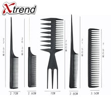 10 Style Anti-static Hairdressing Combs  Girls Ponytail Comb Pro Salon Hair Care Styling Tool 2024 - buy cheap