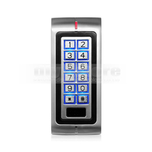 DIYSECUR-lector RFID de 125KHz con carcasa metálica, controlador de acceso con teclado para uso de seguridad en casa/oficina, K2 2024 - compra barato