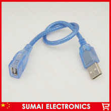 20 piezas 30 CM USB 2,0 Cable de extensión USB macho a hembra Cable de extensión envío gratis 2024 - compra barato