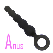 Anal Sex Toys Anal Long Beads Butt Plug Male Prostate Massage Silicone Anal Stimulation Male Masturbator Sex Toys for Beginner 2024 - buy cheap