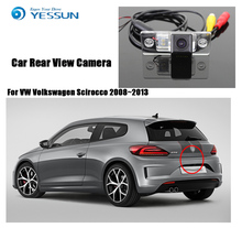 Yessun câmera de visão traseira para carro, câmera de ré para vw volkswagen scirocco 2008 ~ 2013 hd ccd + câmera de estacionamento de backup 2024 - compre barato