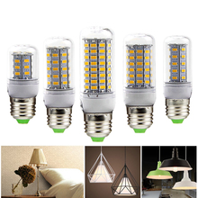 E27 SMD5730 LED Bulb 220V 240V LED Corn Lamp 24/36/48/56/69/81/89LEDs Home Decorated Chandelier Candle Lighting 2024 - buy cheap