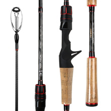 Noeby Fishing Rod Fast Action 2 Sections 1.98m 2.13m 2.29m 2.44m SIC Ring Cork Handle Spinning Rod 7-40g M/ML/MH CastingLure Rod 2024 - buy cheap