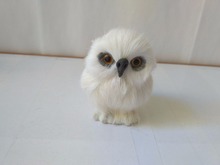 white owl model,polyethylene&furs mini 7x6cm simulation night owl prop handicraft decoration gift a1789 2024 - buy cheap