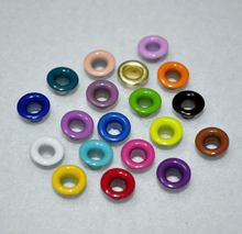 Ojales de metal coloridos de 4mm de cuero, accesorios para manualidades, 150 Uds. 2024 - compra barato