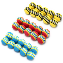 10pcs Golf Sponge Soft Rainbow Balls  Golf Swing Training Balls Sponge Foam Golfer/ Tennis Sponge golf ball 2024 - buy cheap