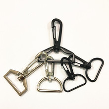 20pcs/lot Metal Spring buckle Luggage bag Dog buckle Snap hook, Bag hanger Lobster Clasp DIY Sewing handmade Key chain buttons 2024 - buy cheap
