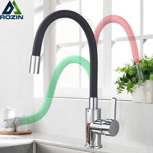 Green Black Pipe Kitchen Faucets Hot And Cold Water Faucets Chrome Basin Sink Tap Mixers Kitchen Faucet Deck Mounted 2024 - buy cheap