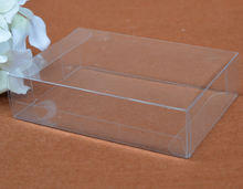 Caixa transparente para doces de presente, mini sacos de chocolate em pvc, caixas de plástico para casamento e presentes 2024 - compre barato