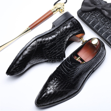 Мужская обувь с перфорацией типа «броги», черная обувь из натуральной кожи на весну 2019 2024 - купить недорого