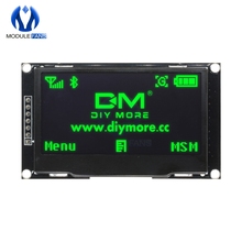 Digital LCD Screen 12864 128X64 Green OLED Display Module C51 Board For Arduino Diy Electronic 2.42" 2.42 inch SSD1309 STM32 2024 - buy cheap