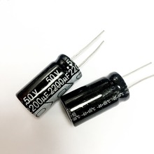 10pcs 2200UF 50V electrolytic capacitor 50V2200UF  16x30mm 2024 - buy cheap