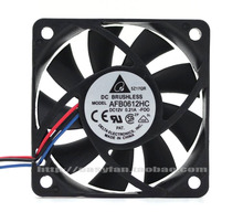 NEW DELTA AFB0612HC 12V 6015 6CM double ball bearing ATX cpu test speed cooling fan 2024 - buy cheap