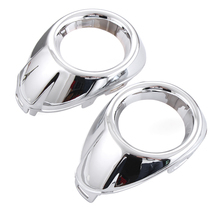 Car Front Fog Lamp Frame Modified Head Fog Light Cover Decoration Ring For Ford Focus 3 MK3 Accessories Abs Chrome 2pcs Per Set 2024 - buy cheap