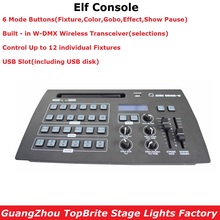 Elf-controlador de DMX-USB para iluminación de escenario, consola de 432 canales DMX, perfecto para luces LED de Fiesta de DJ, equipo de Dj 2024 - compra barato