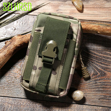 For Caterpillar Cat S61 Outdoor Bag MOLLE Army Camouflage Bag Hook Loop Belt Cover Cat S31 S41 S60 S30 S40 S50 AGM A7 X1 Mini 2024 - buy cheap
