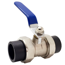 PE brass union fitting ball valve water pipe loose joint switch 2024 - buy cheap