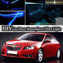 Luz de ambiente interior para coche, banda de fibra óptica, tuneado, iluminación de Panel de puerta, para Chevrolet Optra Estate Nubira J200 2024 - compra barato