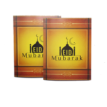 Tarjetas de bendición Eid Mubarak, tarjeta de felicitación de ramadán de 14x18cm, decoración de Feliz eid, 50 Uds. 2024 - compra barato