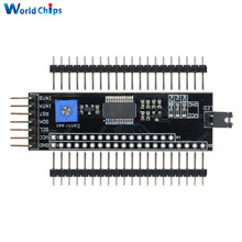 MCP23017 5V 1602/2004/12864 LCD Driver Module I2C IIC Serial Interface Adapter Board Contrast Adjustment With Pins For Arduino 2024 - buy cheap