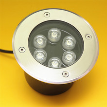 IP68 6X2W светодиодный подземный светильник, напольный светильник для сада, дорожек, уличный подземный светильник, подземный светильник для двора, ландшафтный светильник 85-265 в постоянного тока 2024 - купить недорого