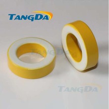 KT141-26 Iron powder cores T141-26 OD*ID*HT 36*22*11 mm 75nH/N2 75ue Iron dust core Ferrite Toroid Core toroidal yellow white 2024 - buy cheap