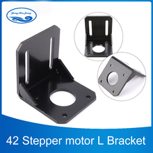 Nema 17 Stepper Motor Bracket 1pcs 42 Mounting L Bracket Fixed Mounts Seat for CNC Motor 3D Printer 2024 - buy cheap